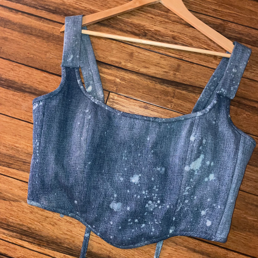 Drop Of Denim Corset (Size L)